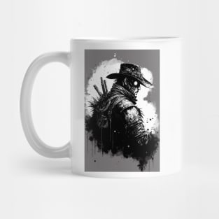 Inky Post-Apocalyptic Cowboy Mug